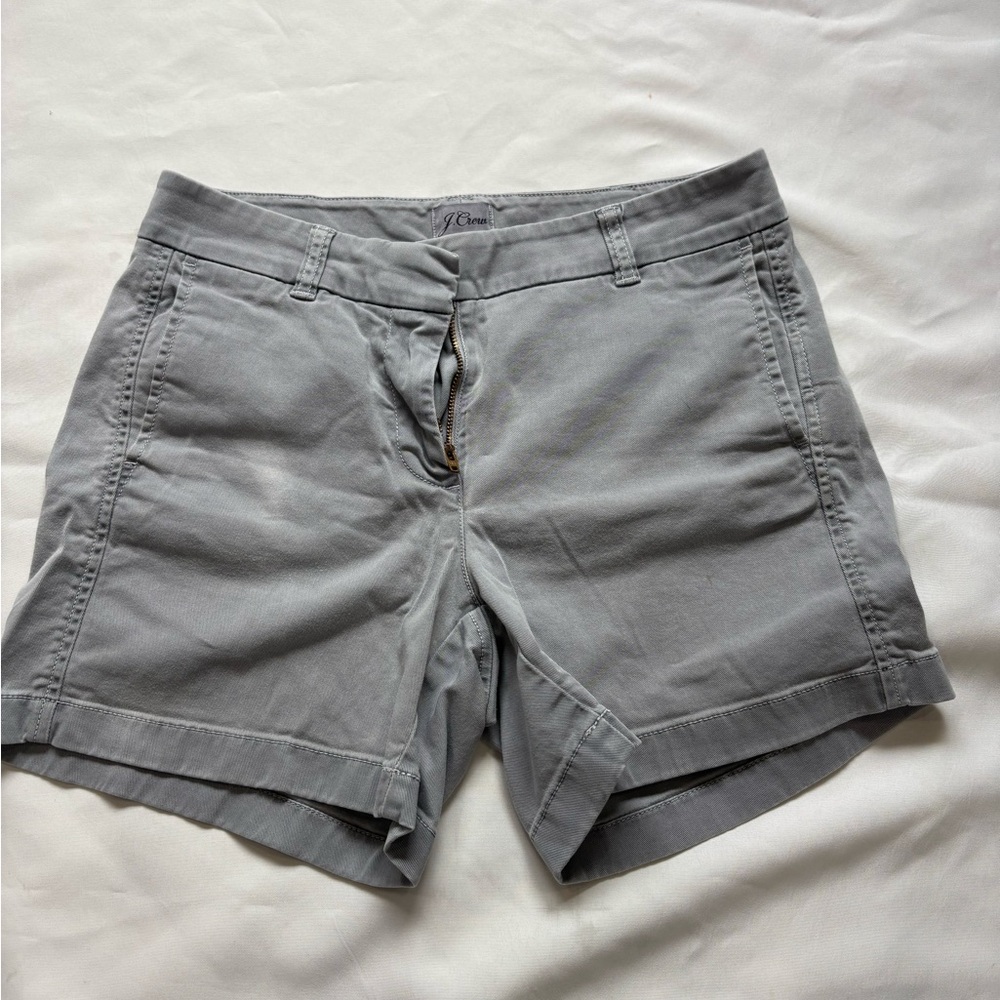 J. Crew Light Gray Women's Bermudas
